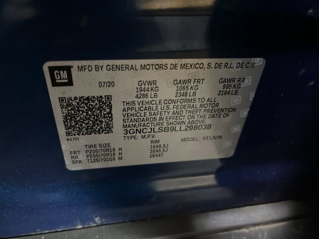 Used 2020 Chevrolet Trax LT w/ Driver Confidence Package FWD image 30