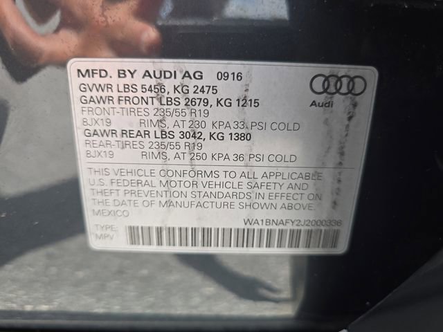 Used 2018 Audi Q5 2.0T Premium Plus w/ Premium Plus Package AWD/4WD image 33