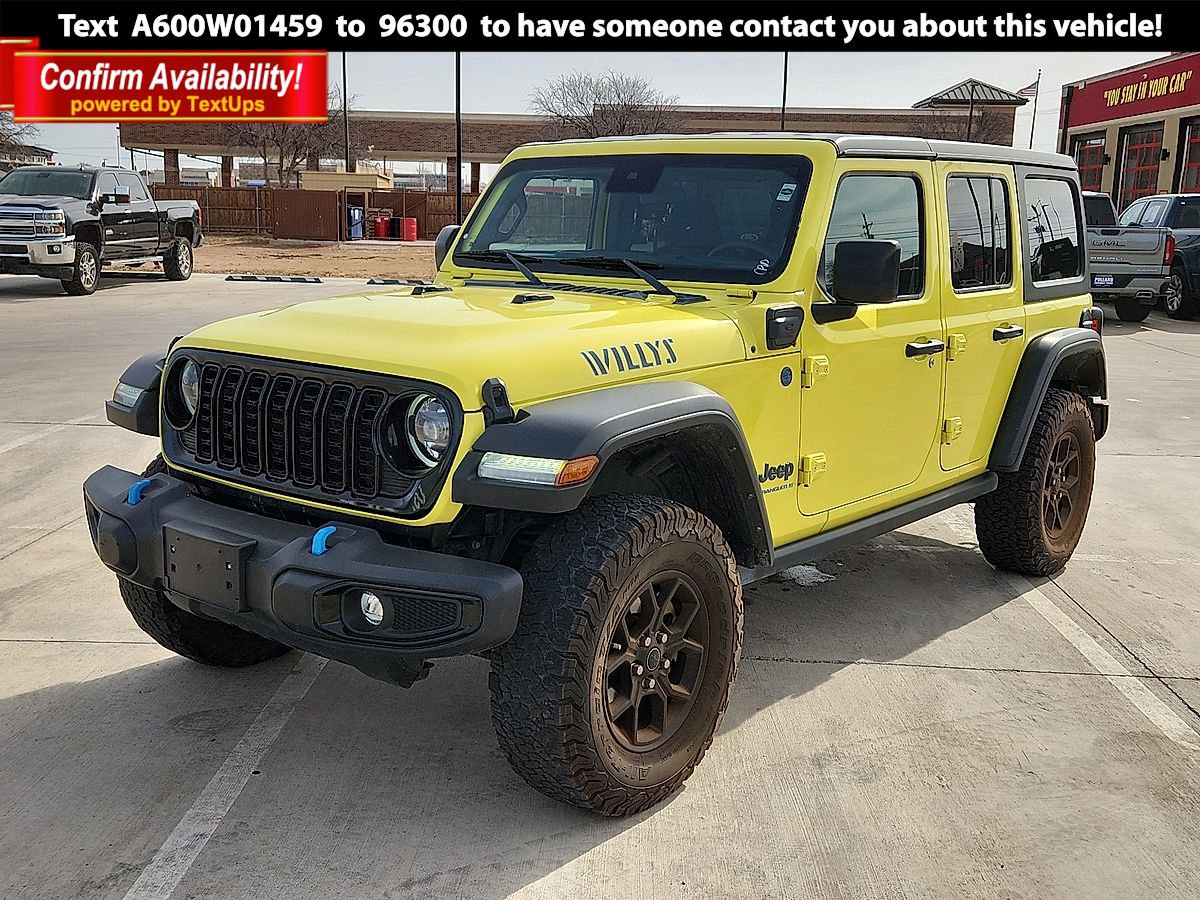 Used 2024 Jeep Wrangler Unlimited image 1