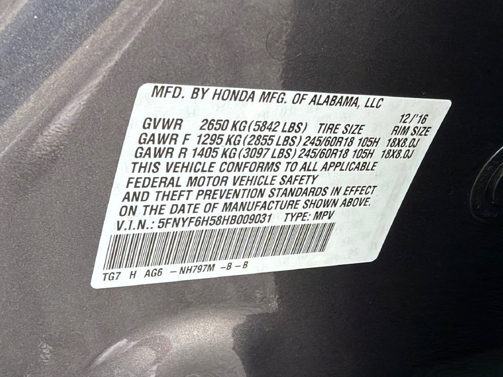 Used 2017 Honda Pilot EX-L image 18