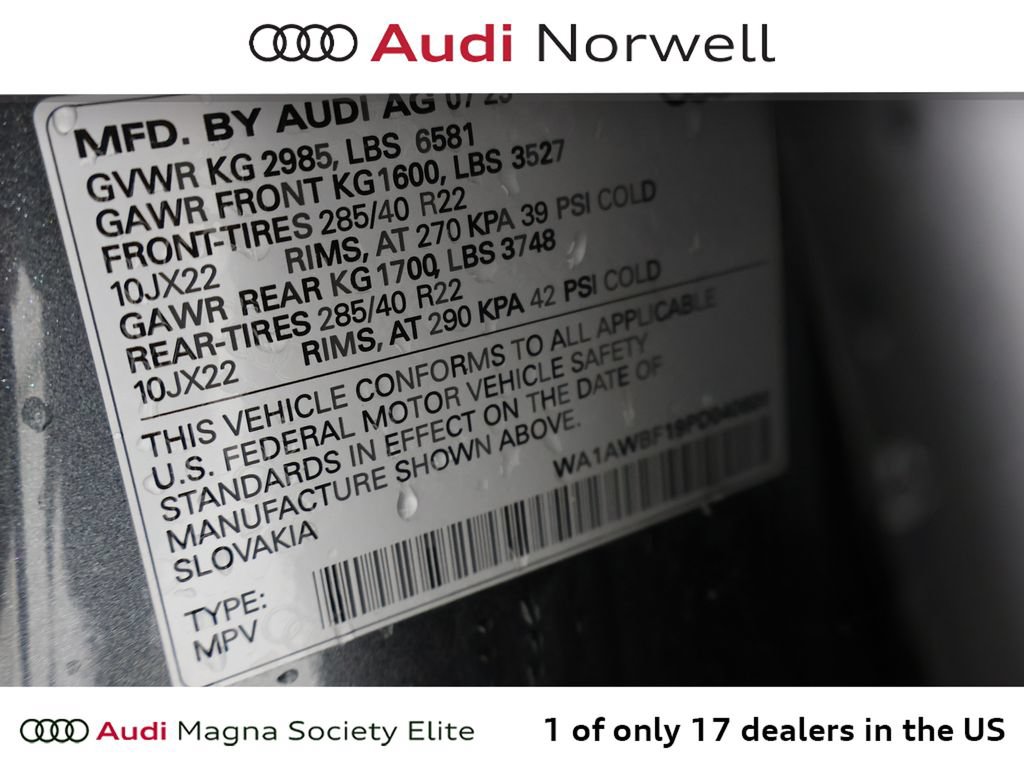 Used 2023 Audi SQ8 Premium Plus AWD/4WD image 3