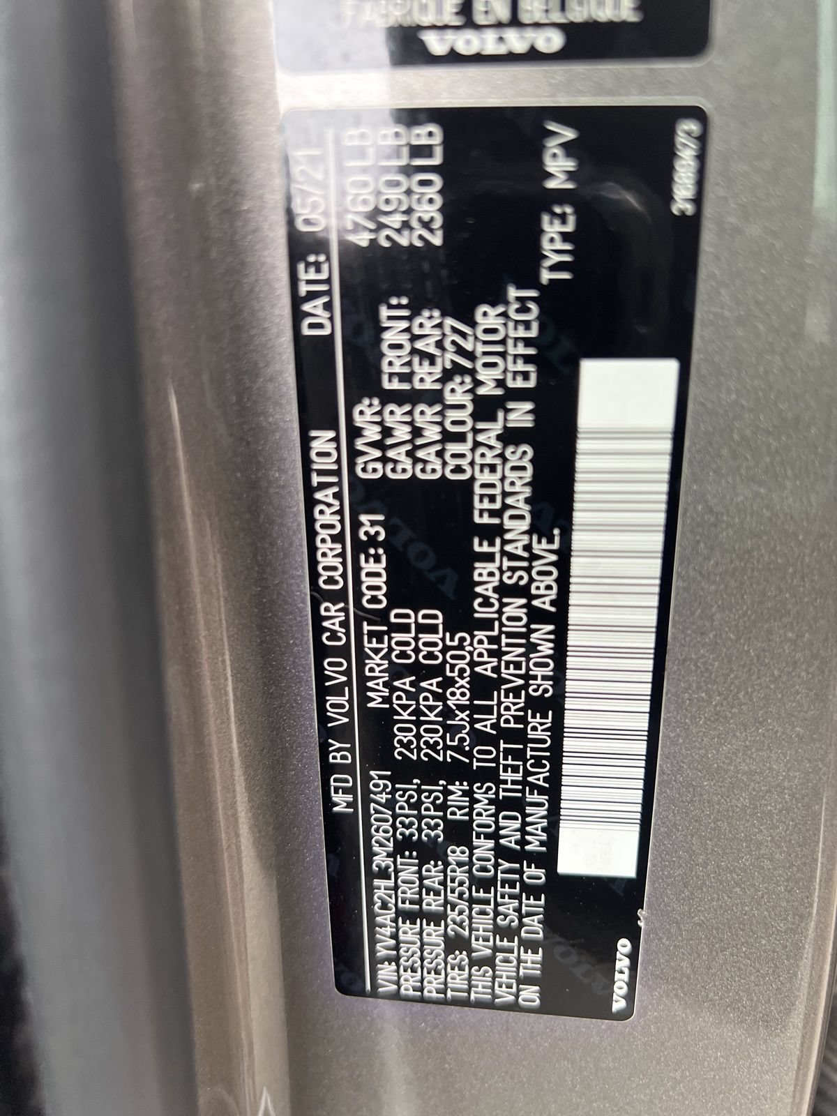 Used 2021 Volvo XC40 T4 Inscription FWD image 25
