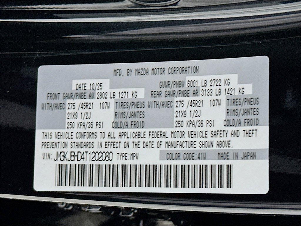 New 2026 MAZDA CX-70 3.3 Turbo w/ Preferred Package image 27