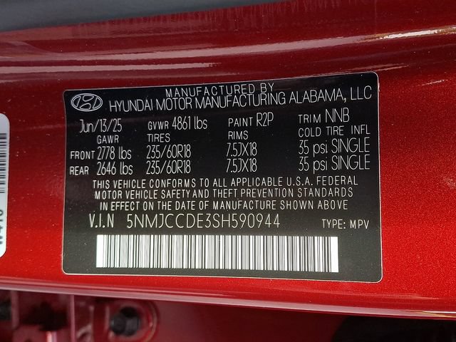 Used 2025 Hyundai Tucson SEL AWD/4WD image 26
