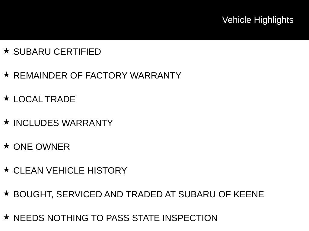 Used 2025 Subaru Impreza 2.0i AWD/4WD image 6