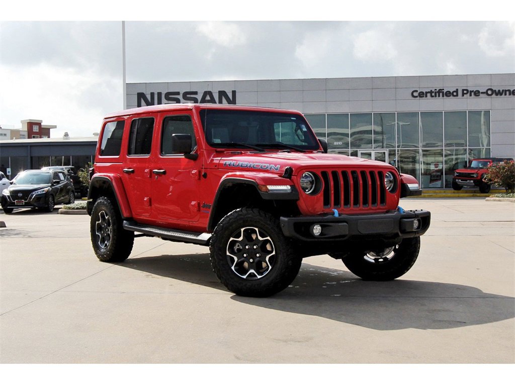 Used 2021 Jeep Wrangler Unlimited Rubicon 4xe w/ Steel Bumper Group