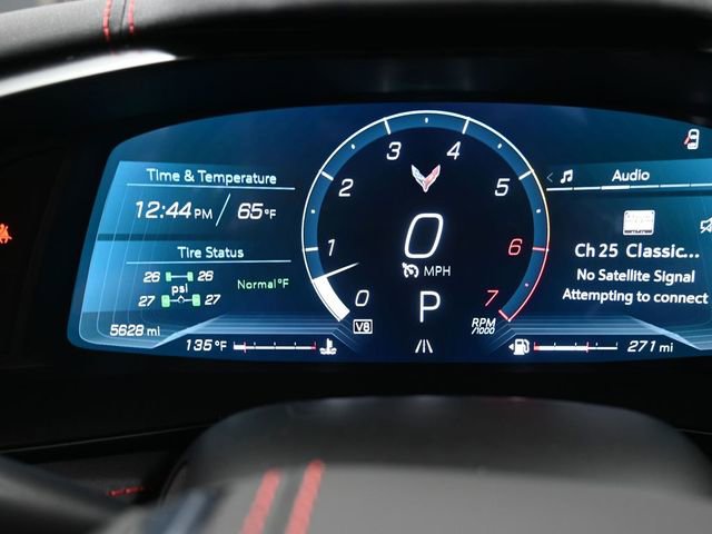 Used 2025 Chevrolet Corvette Stingray Preferred Cpe w/ Chrome Exterior Badge Package image 9