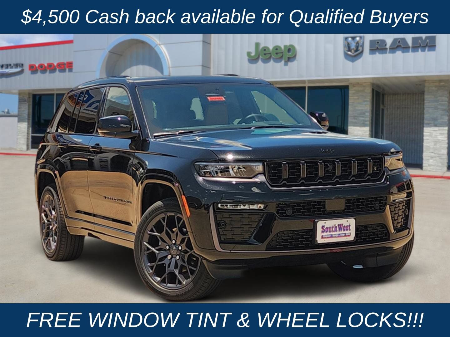 New 2026 Jeep Grand Cherokee Summit w/ Obsidian Package