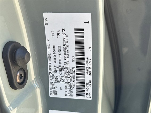 New 2026 Toyota Tundra SR5 image 25