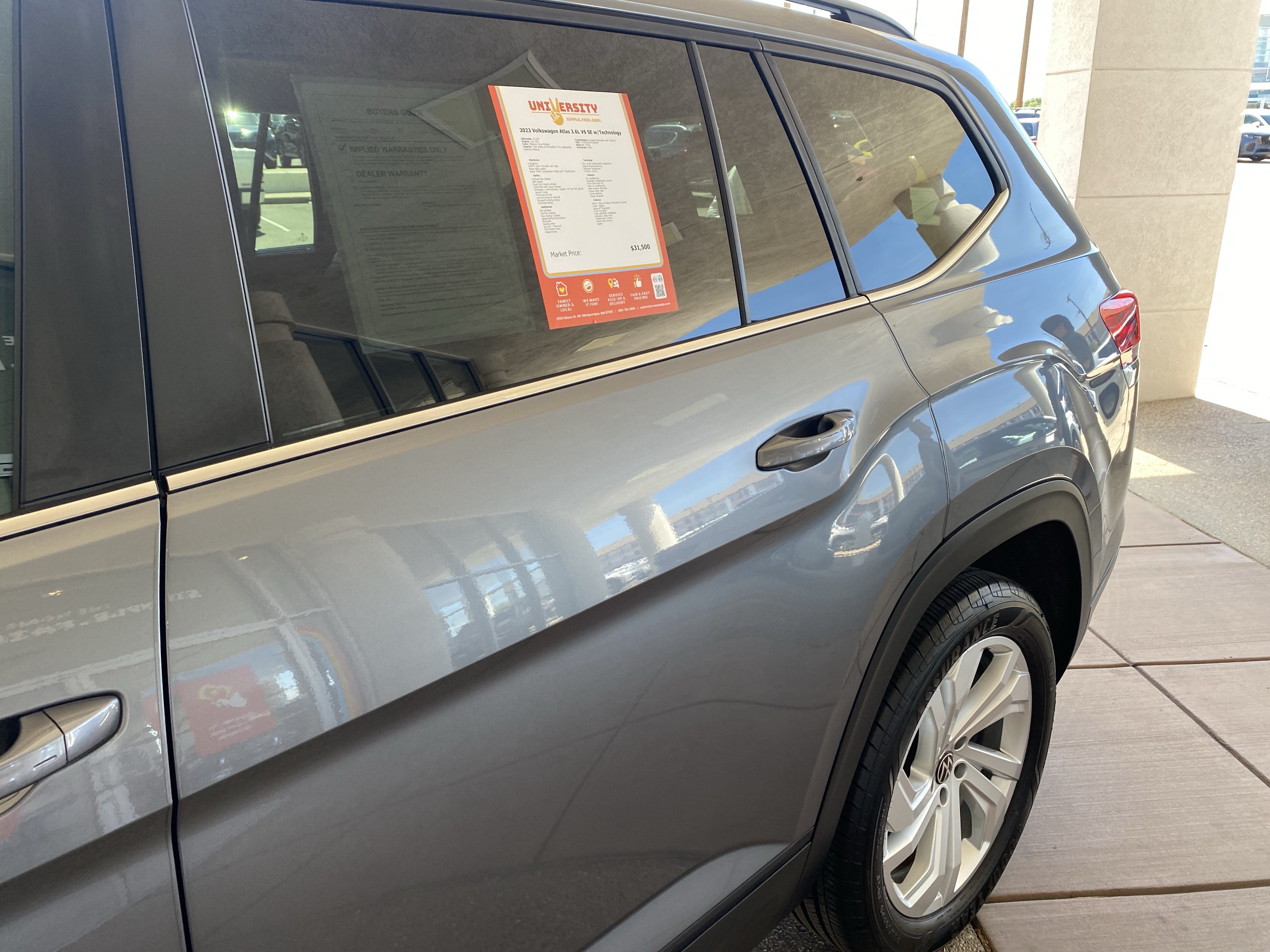 Certified 2023 Volkswagen Atlas SE w/ Panoramic Sunroof Package FWD image 58