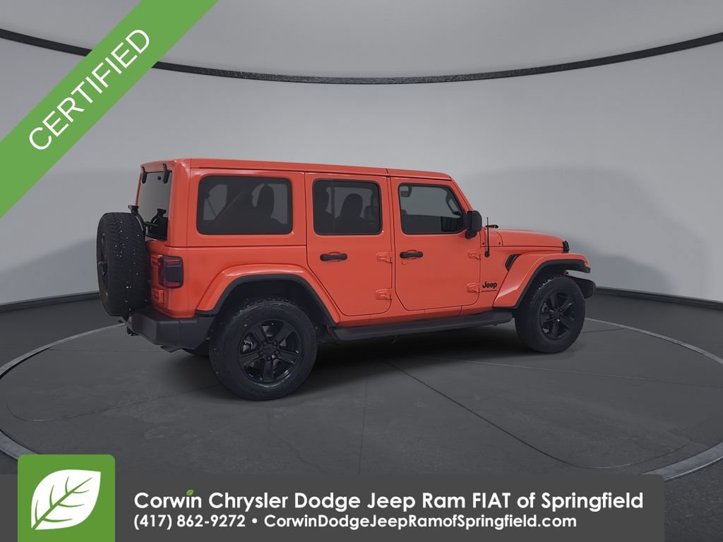 Used 2023 Jeep Wrangler Unlimited Sahara AWD/4WD image 5