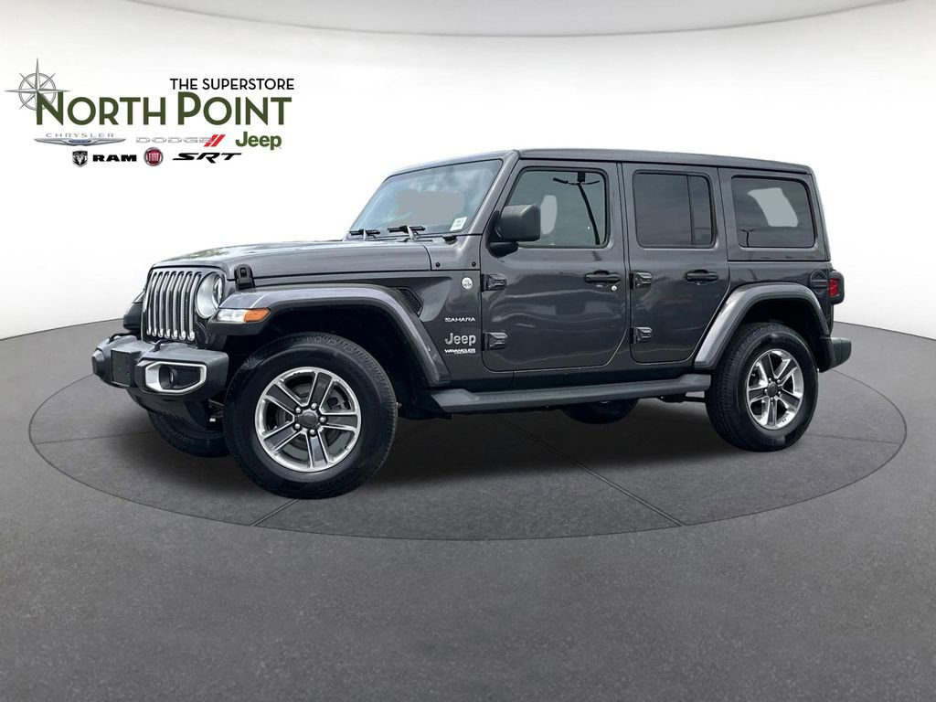 Certified 2020 Jeep Wrangler Unlimited Sahara AWD/4WD image 1