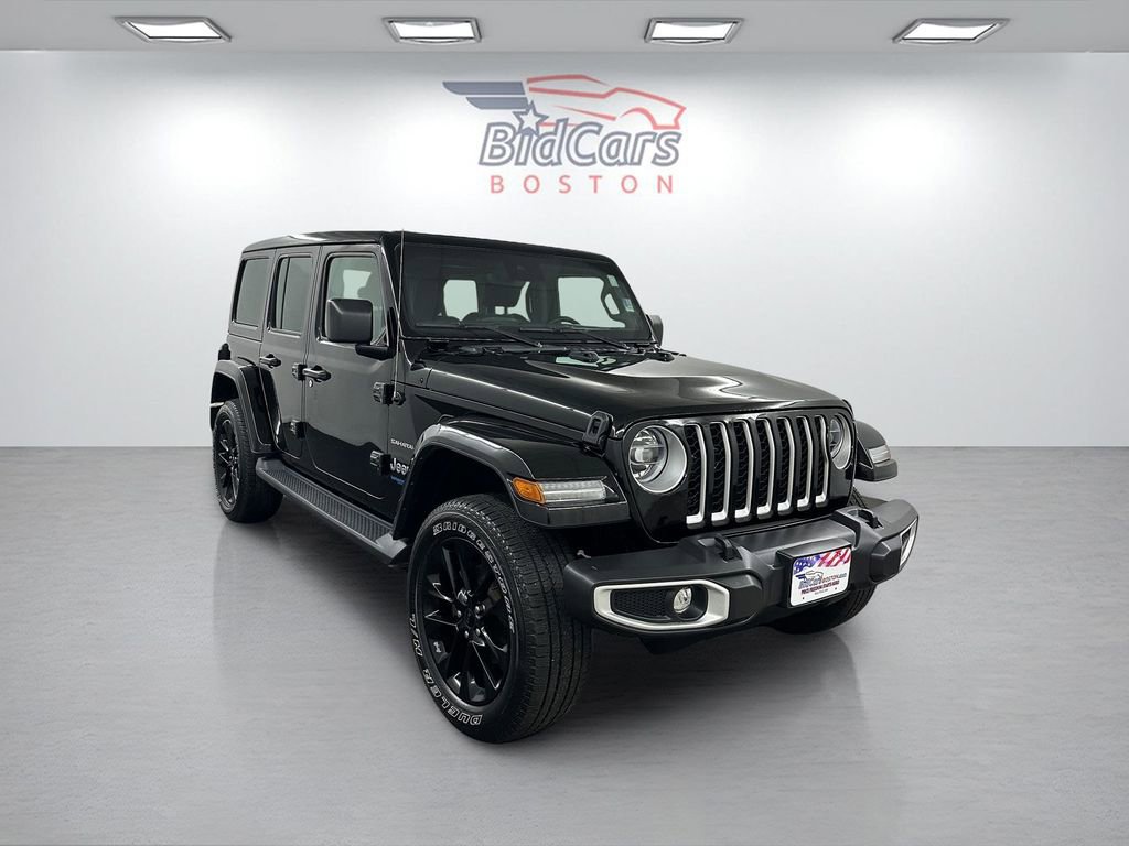 Used 2021 Jeep Wrangler Unlimited Sahara w/ Cold Weather Group image 3