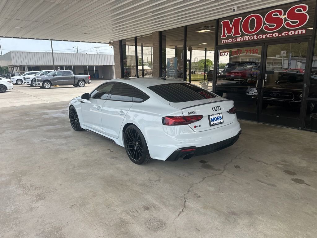 Used 2021 Audi RS 5 Sportback w/ Black Optic Launch Edition AWD/4WD image 4