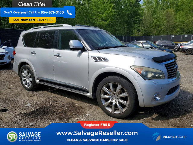 Used 2013 INFINITI QX56 4WD w/ Deluxe Touring Pkg image 5