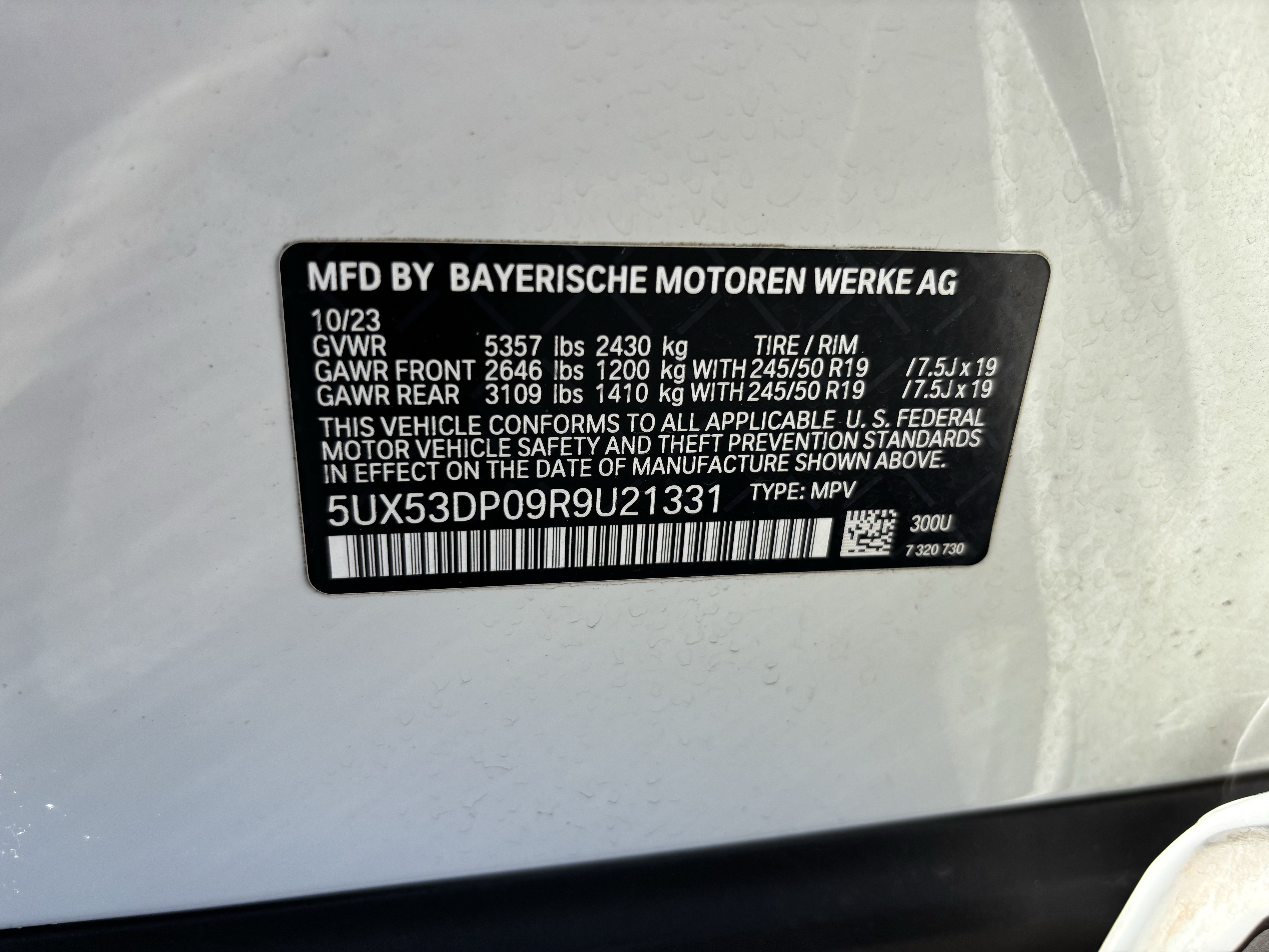Certified 2024 BMW X3 xDrive30i w/ Premium Package AWD/4WD image 37