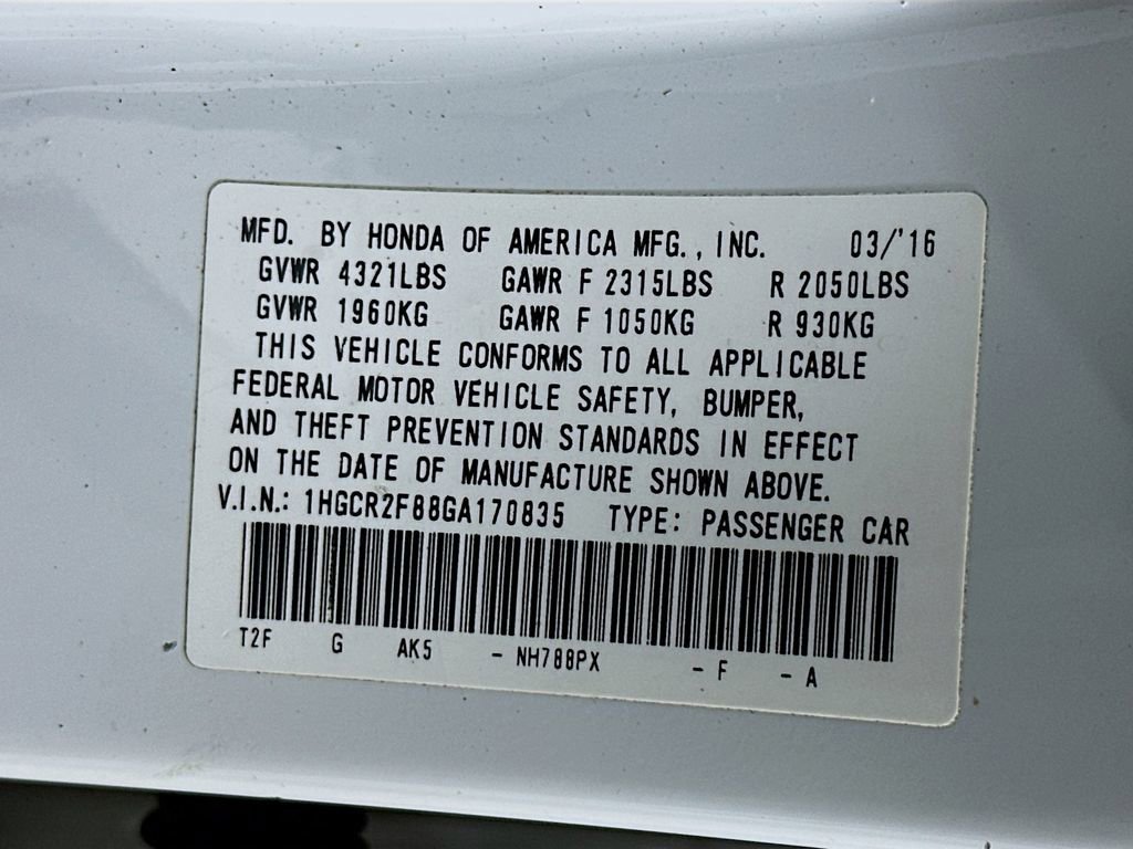 Used 2016 Honda Accord EX-L image 39