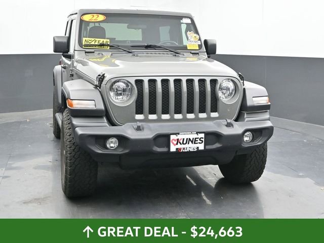 Used 2022 Jeep Wrangler Sport image 4