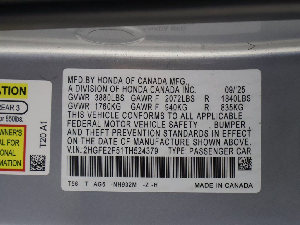 Used 2026 Honda Civic Sport image 48