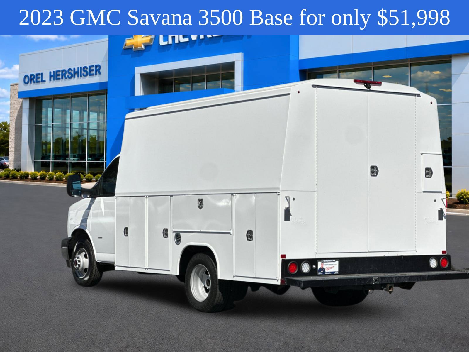 Used 2023 GMC Savana 3500 w/ Power Convenience Package RWD image 7