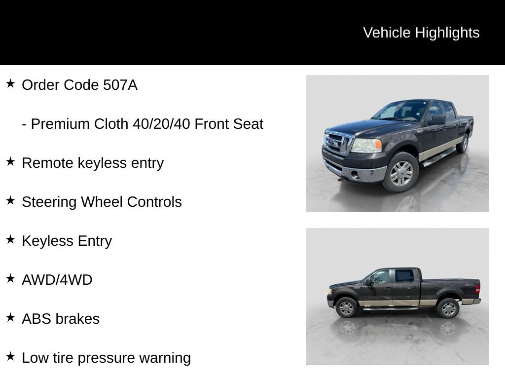 Used 2007 Ford F150 XLT AWD/4WD image 5