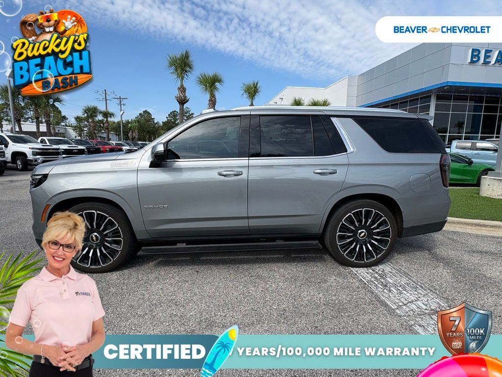 Used 2025 Chevrolet Tahoe High Country AWD/4WD image 3