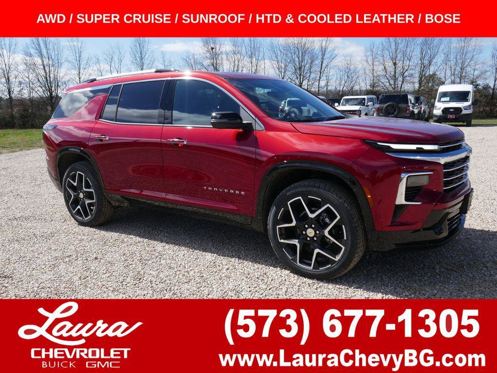New 2026 Chevrolet Traverse High Country w/ LPO, Floor Liner Package