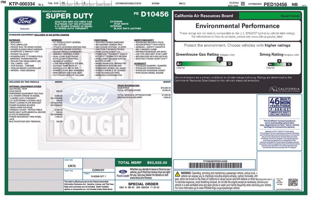 Used 2023 Ford F250 Platinum AWD/4WD image 13