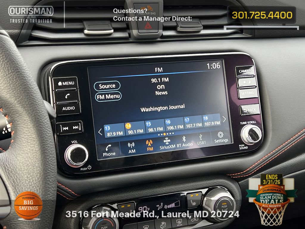 New 2025 Nissan Versa SR w/ Trunk Package image 11