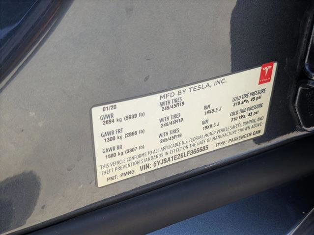 Used 2020 Tesla Model S Long Range Plus AWD/4WD image 26