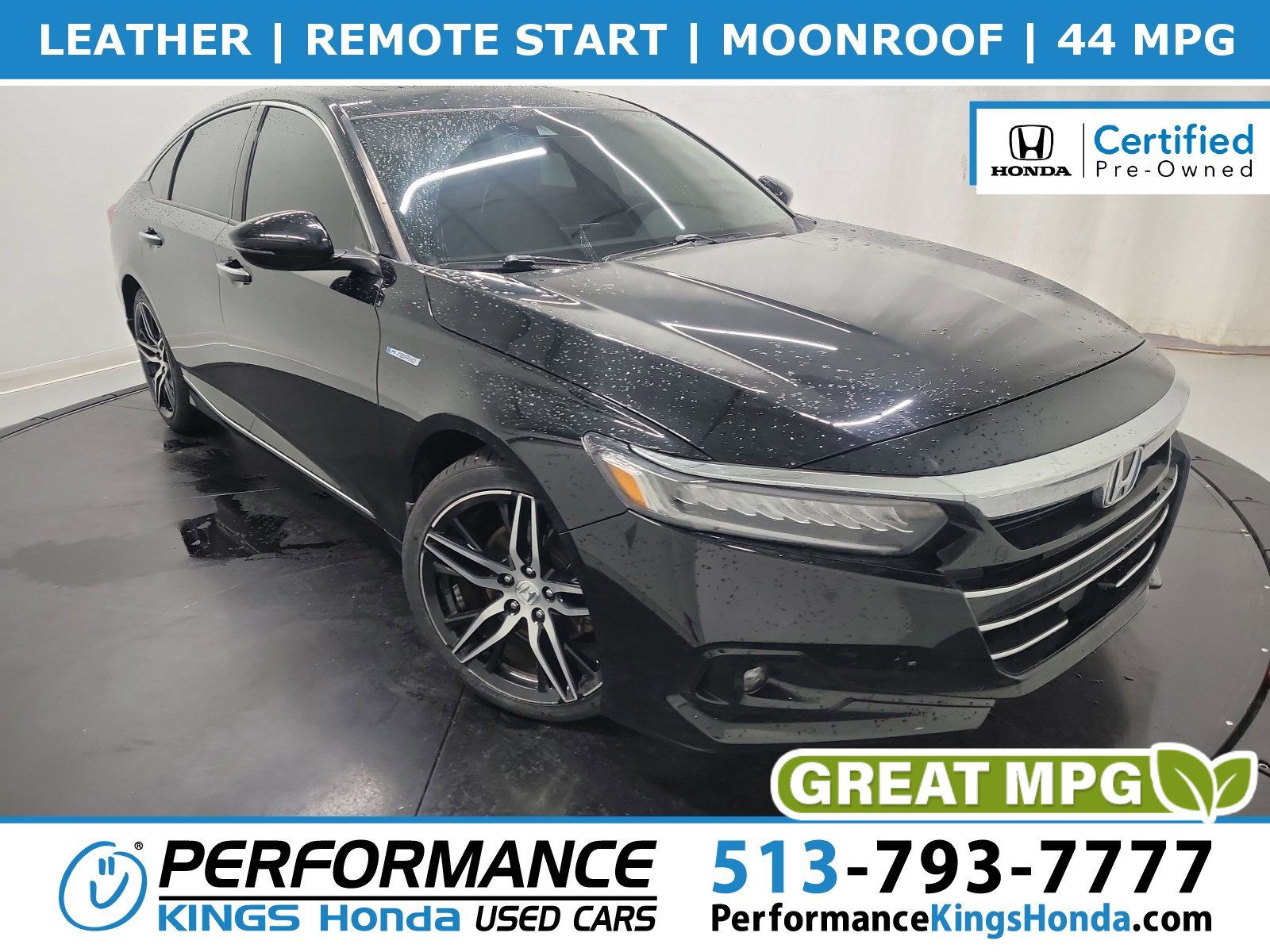 Certified 2021 Honda Accord Touring