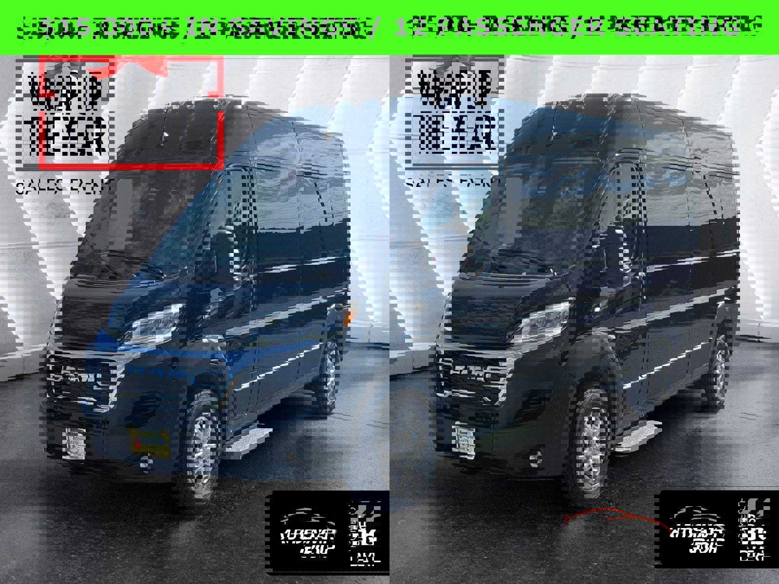 New 2024 RAM ProMaster 2500 w/ Leather Interior Group