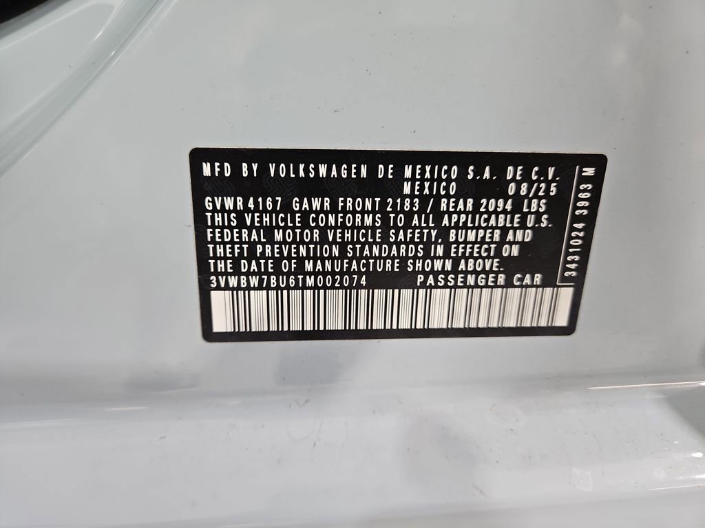 New 2026 Volkswagen Jetta Sport image 28