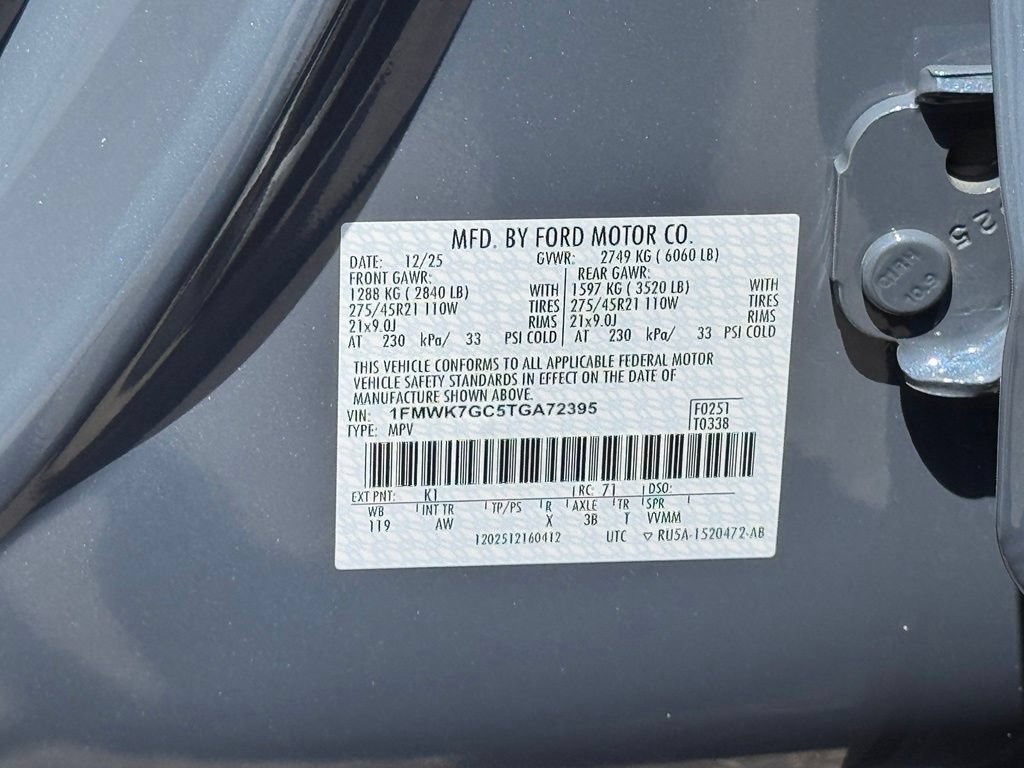Used 2026 Ford Explorer ST RWD image 31