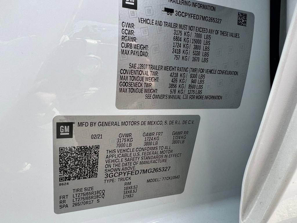 Used 2021 Chevrolet Silverado 1500 LT Trail Boss w/ Convenience Package II image 47