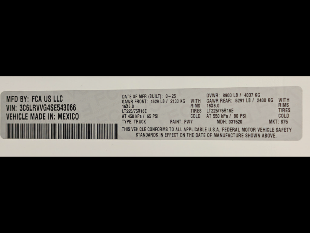 Used 2025 RAM ProMaster 2500 w/ U-Haul Equipment Group FWD image 59