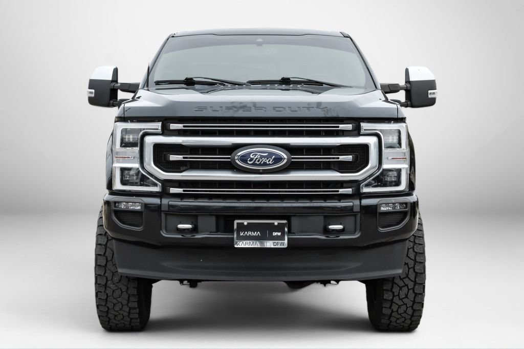 Used 2022 Ford F350 Platinum w/ FX4 Off-Road Package AWD/4WD image 3