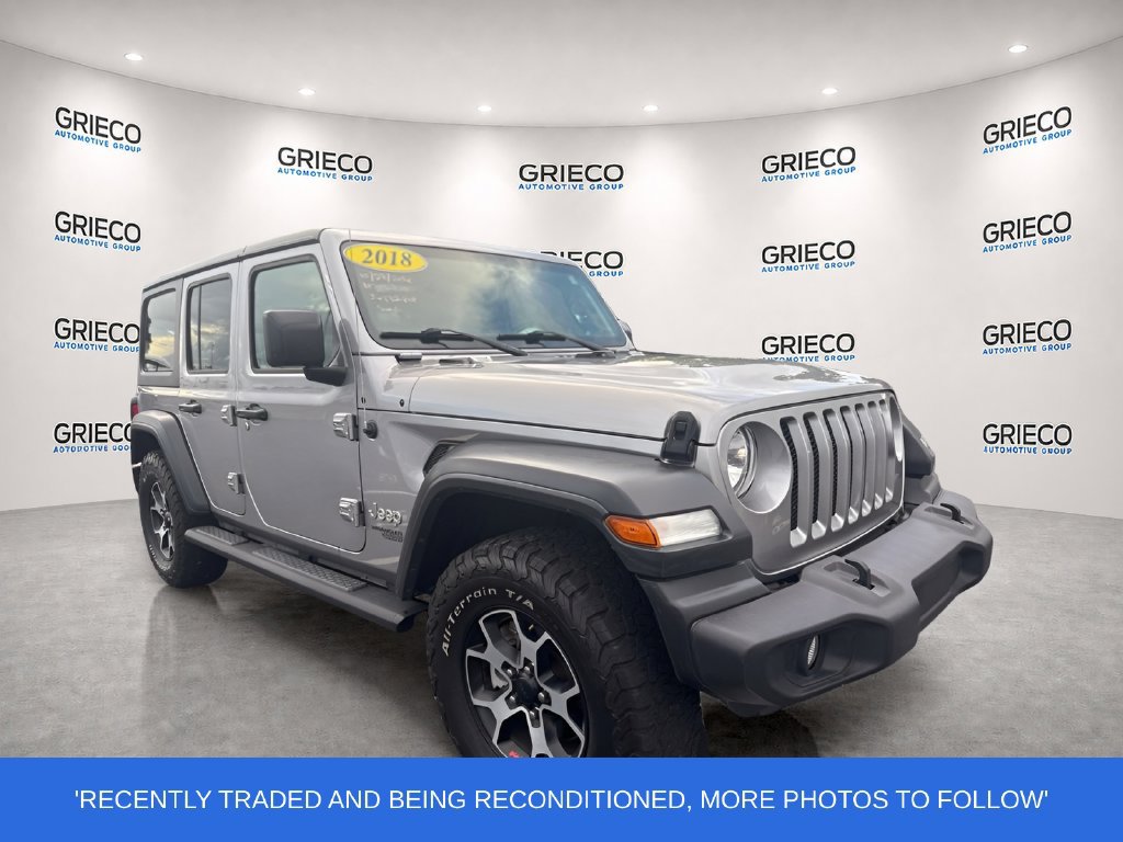 Used 2018 Jeep Wrangler Unlimited Sport S AWD/4WD image 1