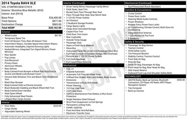 Used 2014 Toyota RAV4 XLE image 5