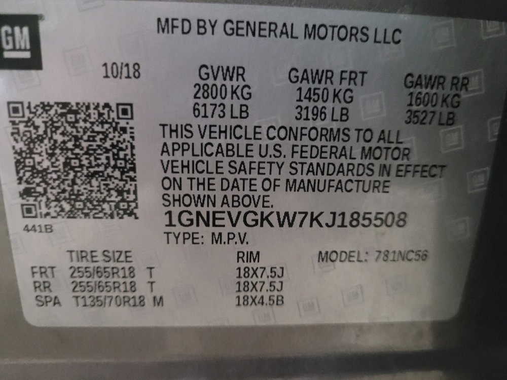 Used 2019 Chevrolet Traverse LT AWD/4WD image 33