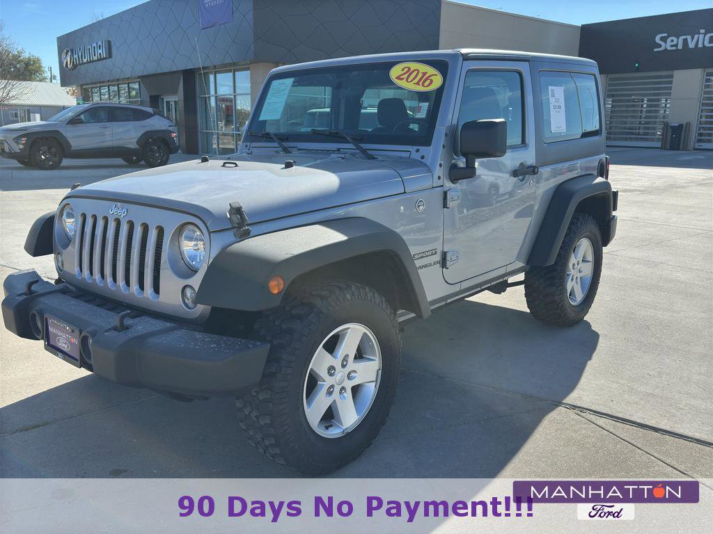 Used 2016 Jeep Wrangler Sport w/ Quick Order Package 24S