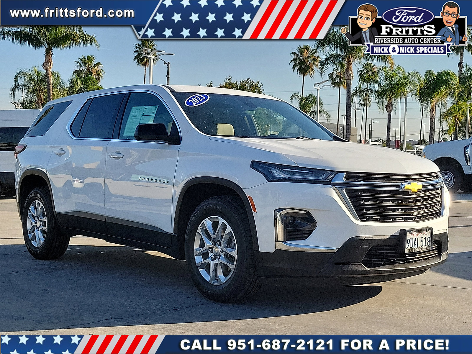 Used 2023 Chevrolet Traverse LS w/ LPO, Floor Liner Package AWD/4WD image 20