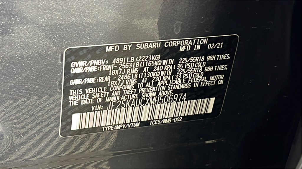 Used 2021 Subaru Forester Limited w/ Popular Package #3 AWD/4WD image 48