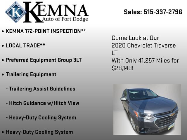 Used 2020 Chevrolet Traverse LT image 6
