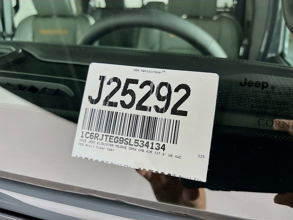 New 2025 Jeep Gladiator Mojave image 26