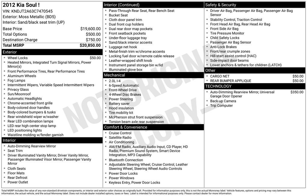 Used 2012 Kia Soul ! image 11