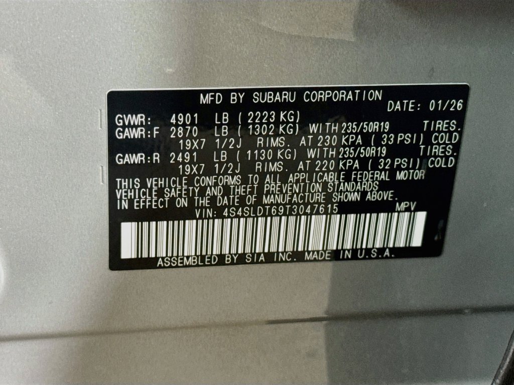 Certified 2026 Subaru Forester Touring AWD/4WD image 43