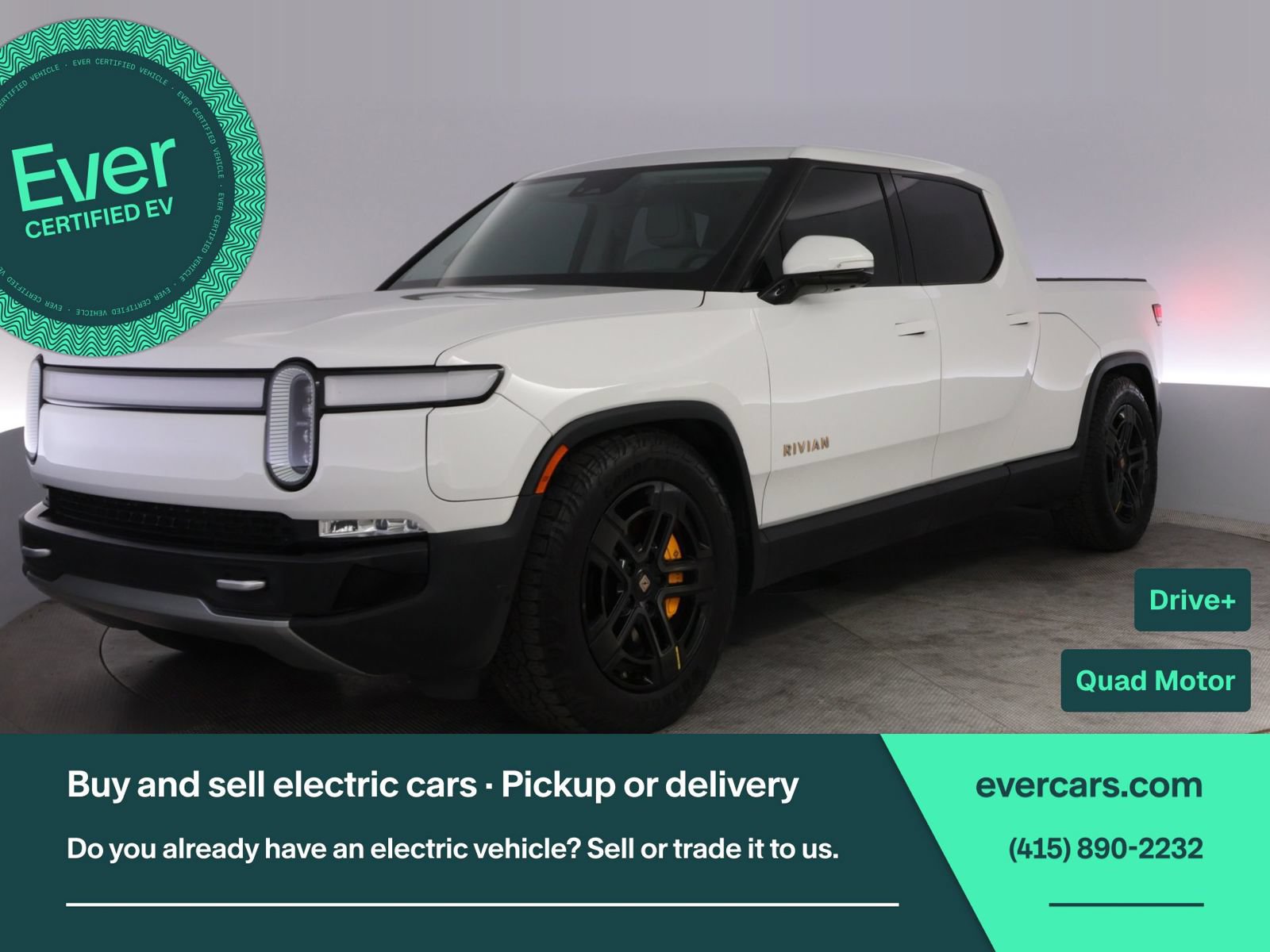 Used 2023 Rivian R1T Adventure Quad AWD/4WD image 1