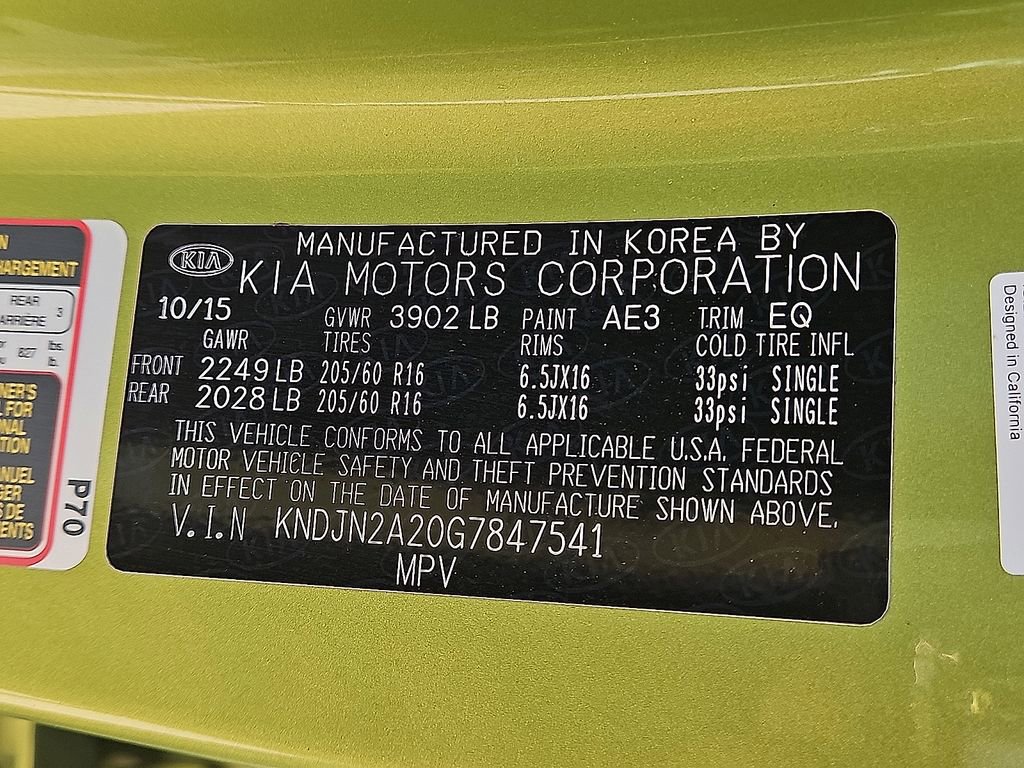 Used 2016 Kia Soul FWD image 19