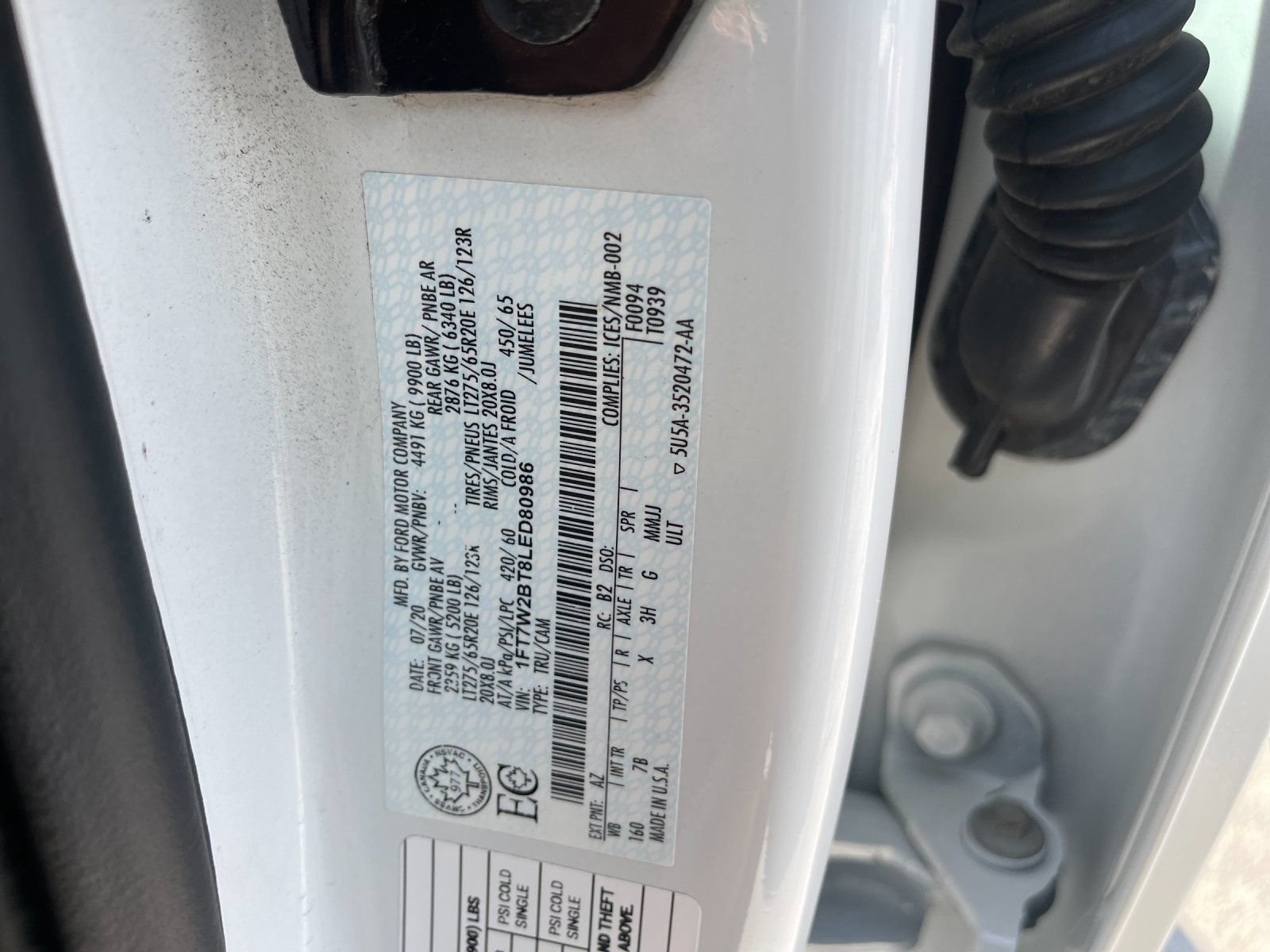 Used 2020 Ford F250 Platinum AWD/4WD image 32